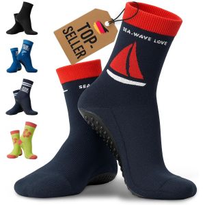 + Poche Suppl&eacute;mentaire | Chaussettes Antid&eacute;rapantes Pour La Plage,L'eau,La Randonn&eacute;e,Le Bateau Et Les Planches.[S786] - Neuf