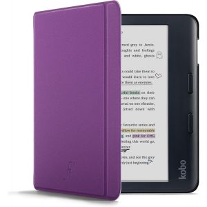 KALANKA-Forefront Cases Étui pour Kobo Libra Colour (Modèle: 2024) - Mince et Léger, Fonction Automatique Veille/Réveil Intelligente Étui, Coque (Housse) de Protection pour Kobo Libra Colour - Violet - Neuf