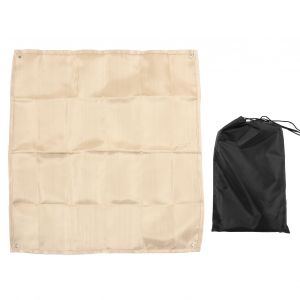 Couverture Ignifuge En Fibre De Verre, Tissu Isolant Ignifuge Et Resistant A La Chaleur Pour Camping, Pique-Nique, Barbecue En Plein Air - Neuf