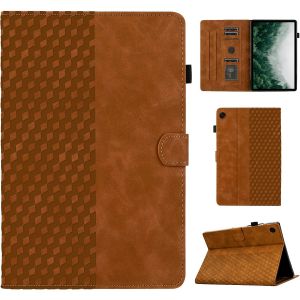 Coque pour Samsung Galaxy Tab A11 2025 / A9 8,7 Pouces 2023 Housse de Protection en Cuir PU Tablette ?tui Case Flip Portefeuille Cover pour Samsung A11/A9, Marron - Neuf