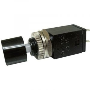 Bouton-poussoir Miyama Ds-410, Bk 706027 125 V/ac 3 &agrave; 1 X Off/(on) &agrave; Rappel 1 Pc(s) D78754 - Neuf