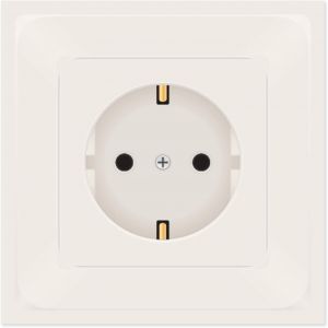 KALANKA-10 pièces Autocollant de Blague Faux de Douille 7.5cm Amusant Optique de Prise réelle avec Protection UV pour l'extérieur à l'intérieur - Neuf