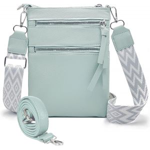 RFCBC-Sac à bandoulière pour femme, petit sac à main pour femme, sac pour téléphone portable avec porte-monnaie à bandoulière, sac pour téléphone portable, vert - Neuf