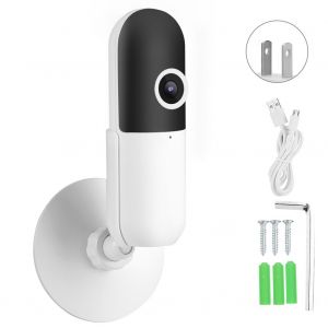 Camera de surveillance reseau Wi-Fi 1080p haute definition pour Tuya, vision nocturne, 100-240 V - Neuf