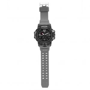 Smael Multifonctionnel &Agrave; Double Affichage Montre Bracelet &Eacute;lectronique &Eacute;tanche (Noir,Gris) - Neuf