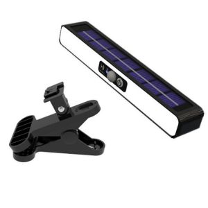 Clip On Solar Motion Lights Ext&eacute;rieur &Eacute;tanche Solar Fence Lights A - Neuf