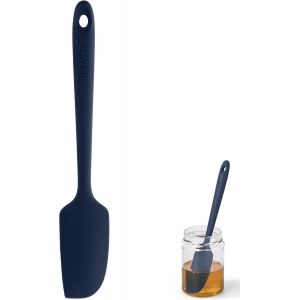 Kalanka-Petite Spatule En Silicone De 22,7 Cm : 315 &iquest; R&eacute;sistante &Agrave; La Chaleur Antiadh&eacute;sive Sans Couture Mini Spatule Flexible, Ustensile De Cuisine Pour Cuisiner, M&eacute;lange Et Gratter (Bleu Nuit) - Neuf