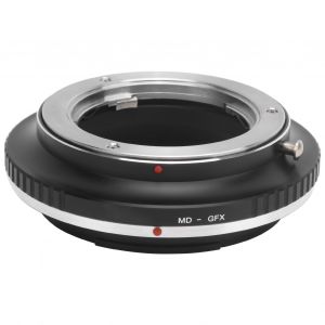 Adaptateur d'objectif a mise au point manuelle Fikaz pour objectif Minolta a monture MD, compatible avec les appareils photo Fuji GFX - Neuf