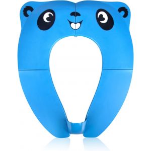 Réducteur de siège de toilette pour bébé, siège de toilette pliable pour enfants, siège de toilette portable pour garçon et fille avec 8 coussinets - Neuf