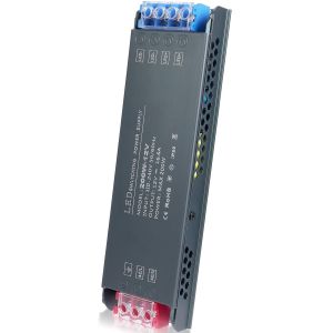 Dgbcz-Transformateur 240v 12v Led 200w, Ultra Mince Driver, Convertisseur Conducteur Alimentation De Tension Constante, Pour Bandes, Lampes Et Projecteurs Enfoncés - Neuf