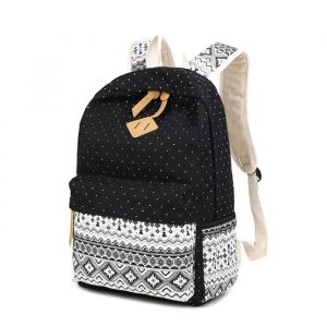 sac &agrave; dos Femmes filles &eacute;tudiant toile cartable &eacute;cole plein air Voyage - Neuf