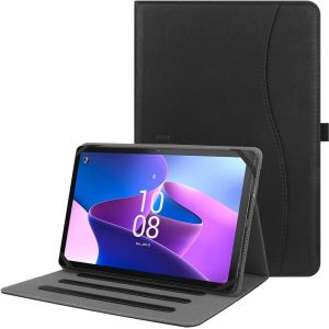 LORANKA-&Eacute;tui Universel pour Tablette10.1,10.2"",10.5"",10.9"",11"",Housse Support en Cuir &agrave; Plusieurs Vues Angles dragonne pour Doogee U11/U11 Pro 11/Doogee Tab A9/A9 Pro/Tab G6 11""/T10W/U10-Black - Neuf