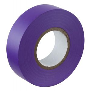 Ruban adhésif électrique violet-19 mmx20 m-En PVC-Auto-adhésif-Pour isoler,réparer et protéger les fils électriques - Neuf