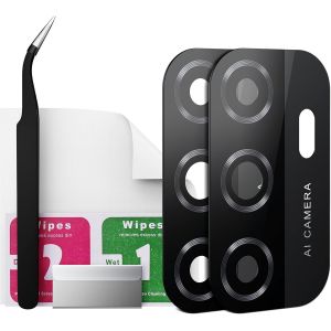 Kal-2 Packs Lentille Caméra Pour Oppo A53 / Oppo A53s Vitre Appareil Photo Objectif Arrière Avec Kit De Réparation - Neuf