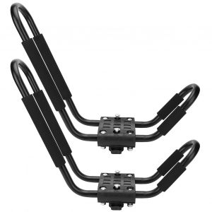 1 Paire De Support De Rangement Pour Kayak, Porte-Canoë, Rail De Voiture, Avec Raccords, Accessoire - Neuf