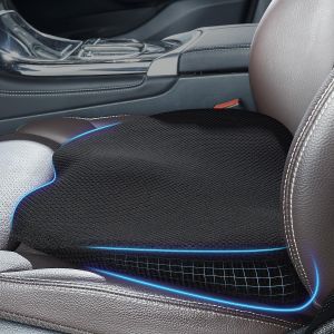 Ulteronixshop-Coussin compens&eacute; en Mousse &agrave; m&eacute;moire de Forme pour Voiture - Coussin de si&egrave;ge de Voiture - Coussin de si&egrave;ge conducteur - Coussin de si&egrave;ge - Coussin de si&egrave;ge pour Chaise de Bureau - Neuf
