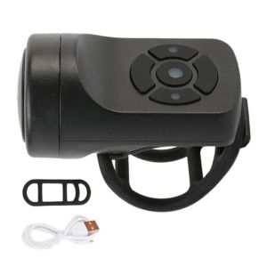 Sonnette Electrique 120db V&eacute;lo Vtt Trottinette Rechargeable Usb Etanche S&eacute;curit&eacute; - Neuf