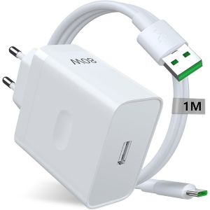 80w Super Vooc Charger & Usb C Cable 1m For Oppo Find X8 Pro X5 Lite Reno 14 13f 12fs 11f A80 A40 A60, Usb C Fast Charger For Oneplus 13r 12r 11 North 5 For Real Me 14 13 12 Pro+/12+/C7 5/C63 /C65 - Neuf