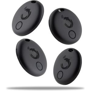VornixorSarlshop-Dolphin Smart Tracker Pro, alternative au traceur GPS pour localiser vos objets de valeur, fonctionne avec les appareils Android et Apple, appareil Bluetooth pour portefeuille, sac &agrave; - Neuf
