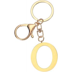 KAL-Porte-Clés Avec Lettre Initiale, Lettre De A À Z, Porte-Clés Mignon En Métal Pour Sacs À Main - Neuf