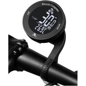 Compteur De Vélo Sans Fil,Lcd Rétro-Éclairage Ipx67 Étanche Compteur De Vitesse With 24 Fonctions,Grand Écran Odomètre De Vélo.[R54] - Neuf