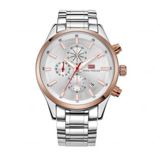 Mini Focus &Agrave; La Mode Hommes Lumineux &Eacute;tanche &Agrave; Quartz Mouvement Bracelet Bracelet Montre(04) - Neuf