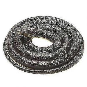 R&eacute;aliste Faux Jouets De Serpents En Caoutchouc Noir Faux Serpents - Neuf