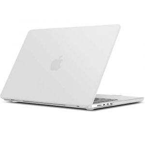 Coque pour MacBook Air 13 Pouces M4 M3 M2 2025 2024 2022, Protection Rigide Ultra Slim Antidérapante Translucide Mat - E.F.Connection - Neuf