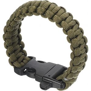 Eryi-Survie Paracorde Bracelets, Tressé Parachute Bracelet Avec Plastique Boucle Fête Favorise Camping Cadeaux Externe Enveloppes Pour Homme, Foncé Vert - Neuf