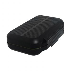 Bo&icirc;te de peche double face, organisateur d'appats etanche pour hame&ccedil;ons, appats et accessoires, materiau PP robuste, 13 x 8 x 3 cm - Neuf