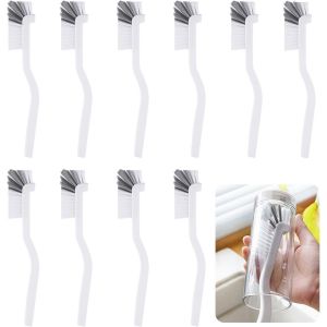 Chenquansarl-10 Pi&egrave;ces Nettoyage Multifonctionnelle, Goupillon Biberon &Agrave; Long Manche, Goupillon Gourde Courb&eacute;e, Nettoie Sans Laisser De Traces, Convient Aux &Eacute;viers De Cuisine Et Aux Tasses - Neuf