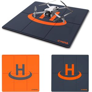 Drone Landing Pad,(50cm) Tapis D'atterrissage Pliable H&eacute;licopt&egrave;re Piste D&eacute;collage Pour Dji Mini 3 Pro/Mavic Air 2/Mini 2/Mini Se/Fpv Drone Accessoires-Marque G&eacute;n&eacute;rale - Neuf