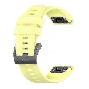 Ceinture De Bracelet En Silicone De 26 Mm Pour Garmin Fenix 7x/6x/5x Bracelet De Boucle De Bracelet P2024120427 - Neuf