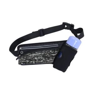 Sac banane de course r&eacute;fl&eacute;chissant polyvalent avec porte-bidon &iquest; Id&eacute;al pour les entra&icirc;nements, le cyclisme et les activit&eacute;s de plein air - Neuf