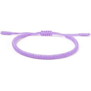Kal-Bracelet Tibétain Tissé À La Main, Réglable De 15 À 24 Cm, Pour Homme Et Femme, Noeud Bouddhiste Traditionnel | Amulettes De Chance Et De Protection | Bracelets En Fil Rouge | Bracelet Fil - Neuf