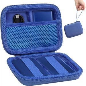 CHENG-Housse Etui Sacoche pour Samsung T7/T7 Shield/T7 Touch/T9 Portable Externe SSD (Bleu) - Neuf