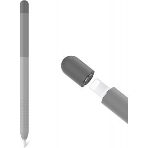 (Gris) De Caisse De Silicone De Gradient Pour Apple Crayon De 1ère Génération - Neuf