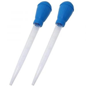Aquarium Manuel De L'eau Changeur De 30 Ml De Capacit&eacute;, Pipette D&eacute;chets De Nettoyage Dissolvant, De Gravier, De Nettoyage De La Paille, Pack De 2 - Neuf
