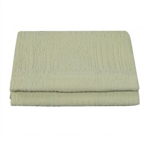Hjlian Couvre-Lit En Coton, Drap De Lit, Couette D'ete, Couverture Climatisee (Vert 200 X 230 Cm) - Neuf