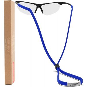 Cordon À Lunettes De Sport Fiable En Tissu - Cordon À Lunettes Imperméable Et Maintien Ferme Pour Lunettes De Sport, Lunettes De Soleil Et Lunettes De Lecture - Neuf