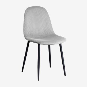 Pack De 2 Chaises De Salle À Manger Glamm Noir - Neuf