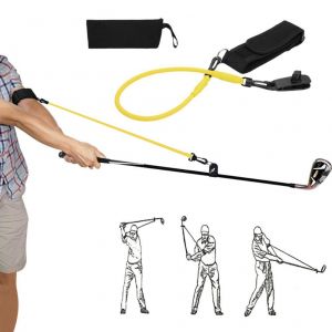 Bande De Resistance Au Swing, Outil D'entrainement, Corde De Traction, Outil De Correction Du Swing, Correcteur De Posture, Brassard D'entrainement - Neuf