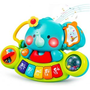 Jouets pour bébé de 6 à 12 mois, jouets de piano pour bébé de 6 mois, jouets pour bébé de 6 à 12 mois - Neuf