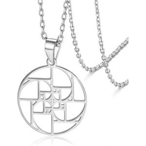 Kal-Fibonacci Collier S&eacute;quence Dor&eacute;e Collier G&eacute;om&eacute;trique Spirale Pour Homme Et Femme Collier Avec Pendentif Irrationnel Math&eacute;matiques Cadeau Pour Professeur De Math&eacute;matiques - Neuf