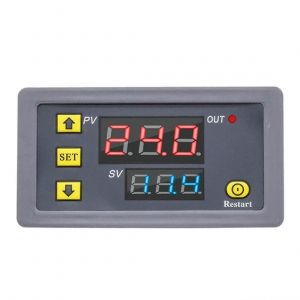 Relais de temporisation numérique Affichage LED Cycle Minuterie Contrôle Dc12v-hao - Neuf