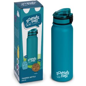 Letnerny-Klarstein Gourde Enfant Isotherme De 550 Ml, Bouteille D'eau Enfant Sport, Gourde Enfant Sans Bpa Et Anti Fuite Pour Boissons Froides Et C S, Petite Gourde Enfant Fille Garcon En Acier Inoxy - Neuf