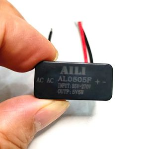 Mini Transformateur AC 220 V Vers DC 5 V/1 A 5 W &Eacute;tanche en &Eacute;poxy pour Alimentation &Eacute;lectrique de Lumi&egrave;re, Module de Commutation D'Isolement - Neuf