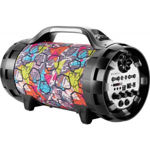 Enceinte portable lumineuse Ghetto Blaster BT50GRAFF - Neuf