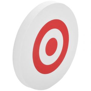 25 X 3cm Tir &Agrave; L'arc Eva Mousse Cible Arc D&eacute;placement Pratique Blanc+Rouge - Neuf