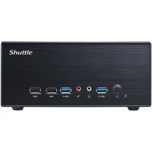 Shuttle XP&iquest; slim XPC slim Barebone XH610G2 - S1700, Intel H610, 1xDP, 2xHDMI, 2 PCIe Slots (1x 16X & 1x X1), 2x Intel LAN (1G + 2.5G), 8x USB, 1x 2.5", 3x M.2, 24/7 - Neuf